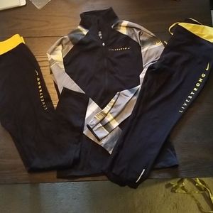 Nike Pro Livestrong Dri-fit 3 piece Lot